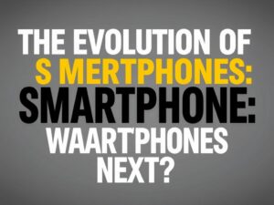Read more about the article The Evolution of Smartphones: What’s Next?