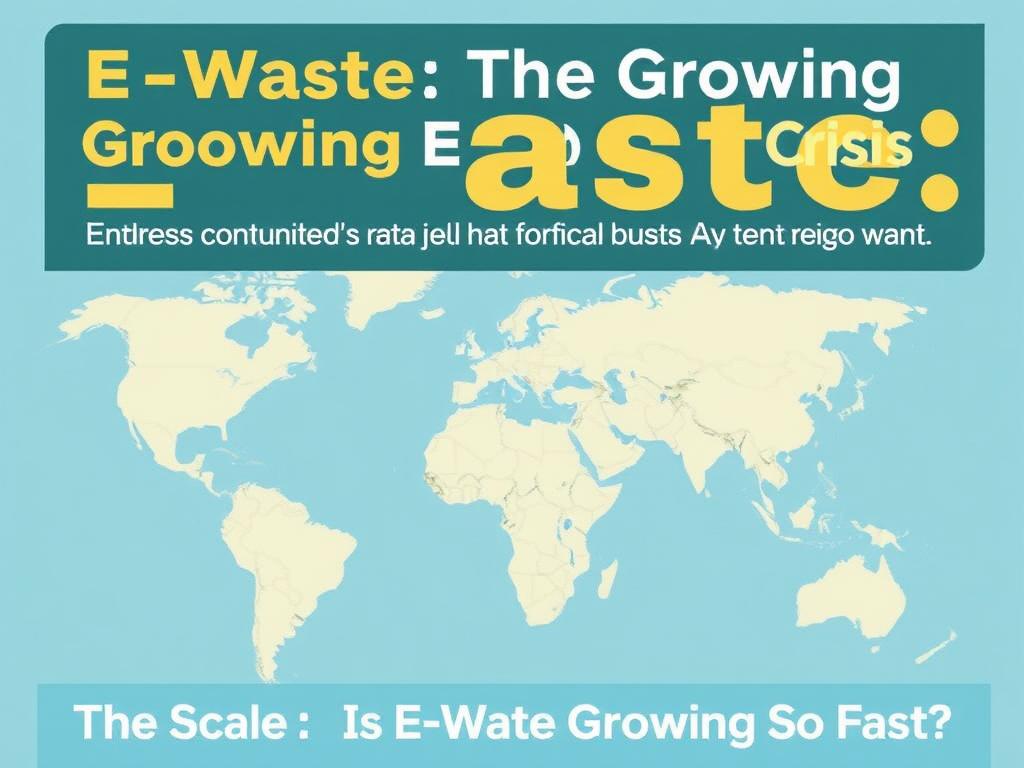 -Waste: The Growing Environmental Crisis The Scale of the Problem: Why Is E-Waste Growing So Fast? фото